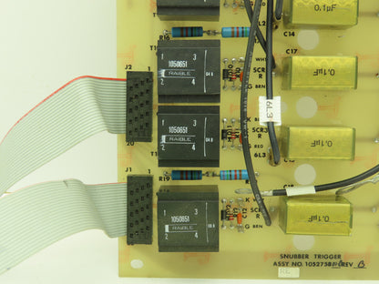 Fincor 105275801-B Rev B Snubber Trigger Board Motor Control Panel