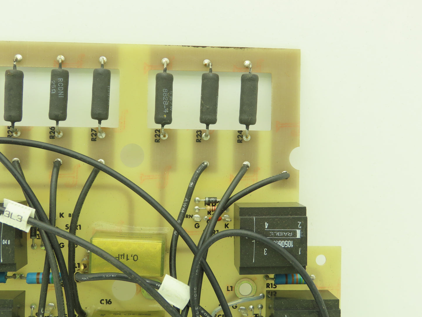 Fincor 105275801-B Rev B Snubber Trigger Board Motor Control Panel