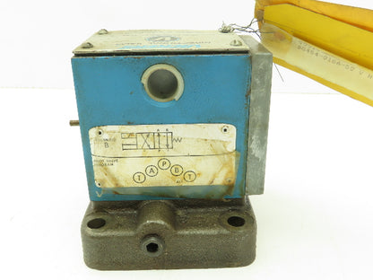Vickers DG4S4-016A-50 Hydraulic Directional Valve Sub Plate Manifold Base 215093