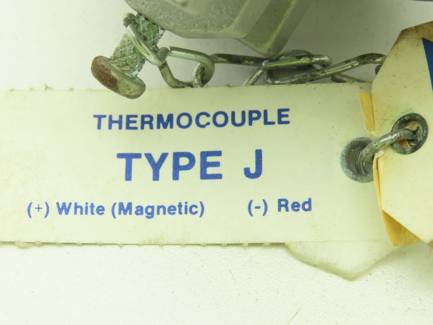 Marlin MFG M-112035-03 Type J Thermocouple Head & 6-1/4"L x 1/2"OD SS Probe Assy