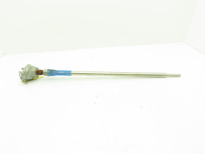 Pyromation K49G-S4D2409-601-31-R Thermocouple Head & 24"L x 1/2"OD SS Probe Assy