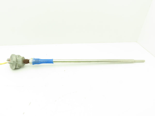 Michael Bradley HT-525055 Thermocouple Head & 24"L x 1/2"OD SS Probe Assy