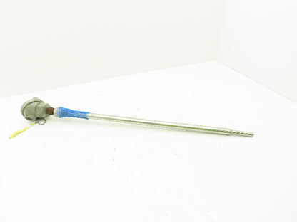 Michael Bradley HT-525055 Thermocouple Head & 24"L x 1/2"OD SS Probe Assy