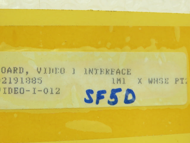 Brutech Electronics B.E.M-VIDEO-1 Circuit Board Video Control Panel Card