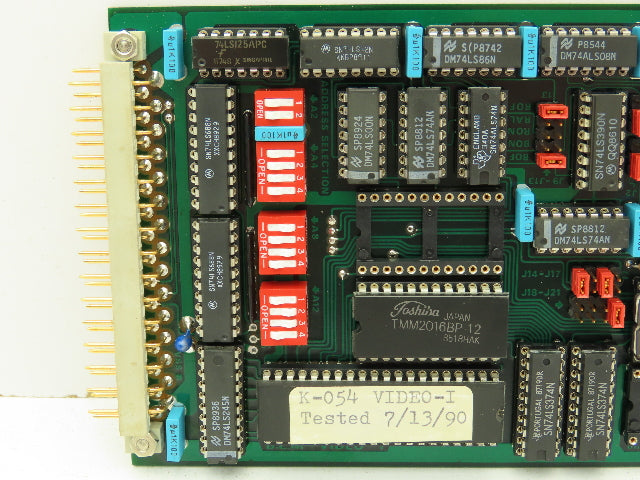 Brutech Electronics B.E.M-VIDEO-1 Circuit Board Video Control Panel Card