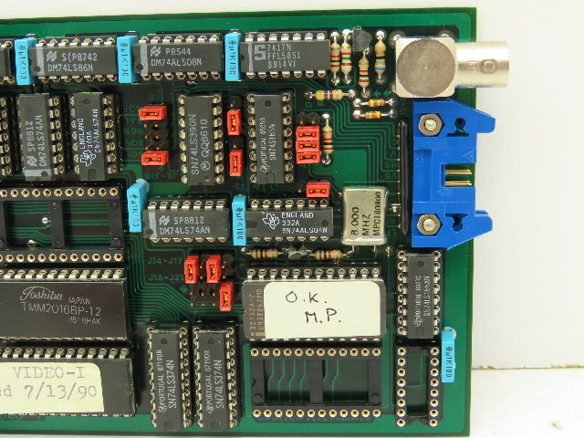 Brutech Electronics B.E.M-VIDEO-1 Circuit Board Video Control Panel Card