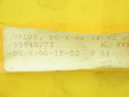 Vickers DGX-06-1F-52 Hydraulic Pressure Reducing Stack Valve 200-1000 PSI