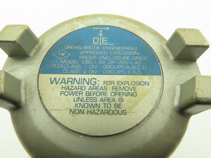 Drexelbrook 401-2000-001 Prop Controller w/285-I-42 Explosion Proof Encl 3/4"NPT