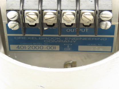 Drexelbrook 401-2000-001 Prop Controller w/285-I-42 Explosion Proof Encl 3/4"NPT