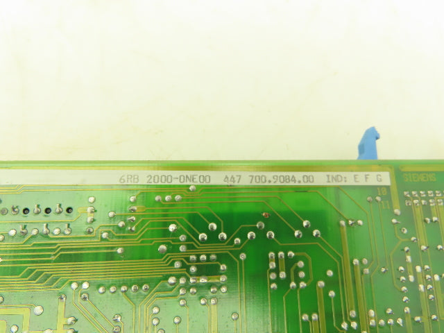 Siemens 6RB 2000-0NE00 447 700.9084.00 Siemens control Module Board