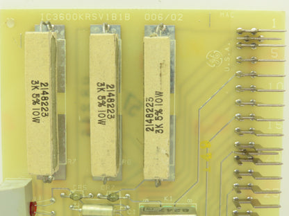 General Electric IC3600KRSV1B1B GE Relay Control Fanuc PC Circuit Board PCB