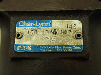 Eaton 101 1024 007 Hydraulic Gerotor Spool Valve Motor 15GPM 1250 PSI 4-Bolt