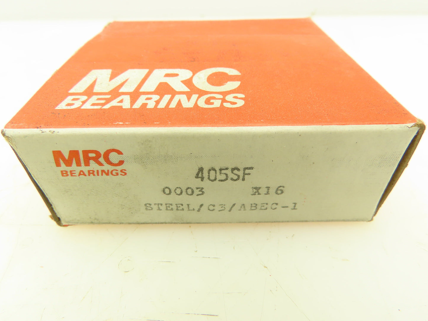 MRC 405SF Deep Groove Ball Bearing, 25 mm ID, 80 mm OD, 21 mm Width