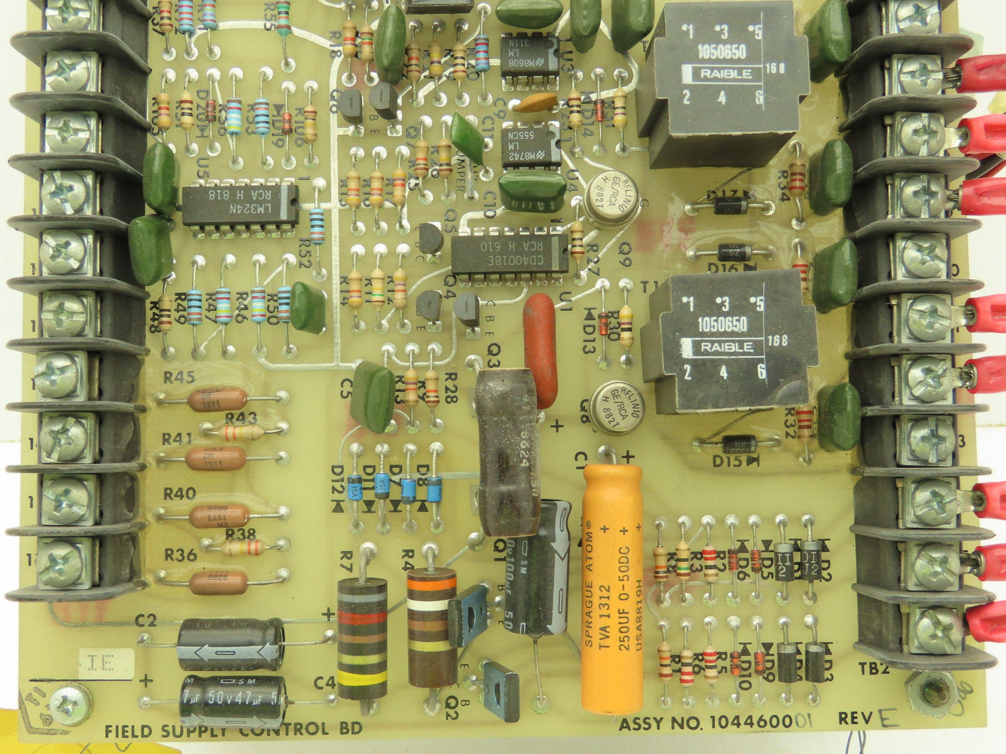 Boston 104459901 Fincor Rev D Field Regulator Power Supply Control 230-460VAC