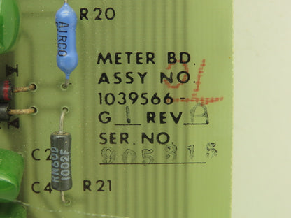 Fincor 1039566 Meter Board Assy Rev B Circuit Board