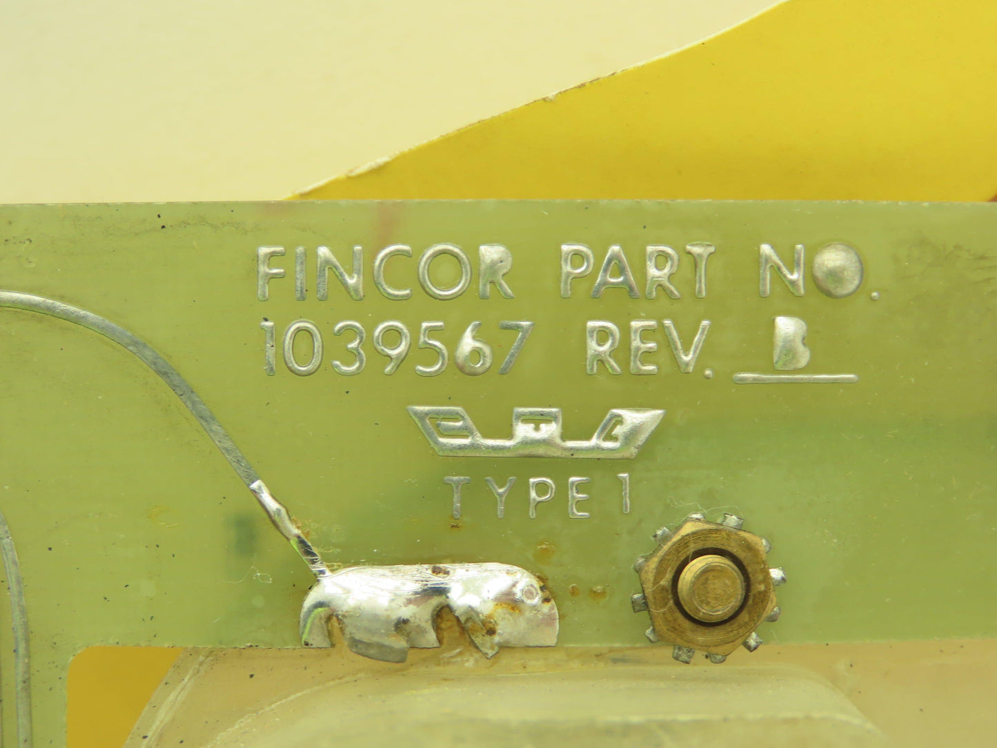 Fincor 1039566 Meter Board Assy Rev B Circuit Board