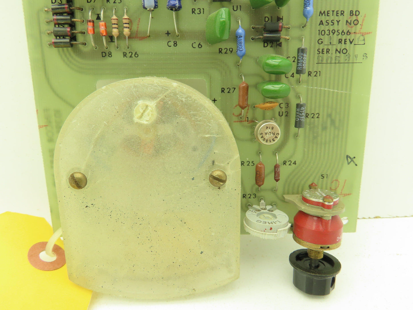 Fincor 1039566 Meter Board Assy Rev B Circuit Board