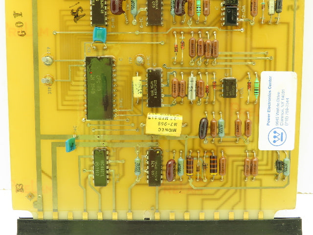 Westinghouse DGPG-LSI MOD 80 Thyristor Control PCB Circuit Board PLC