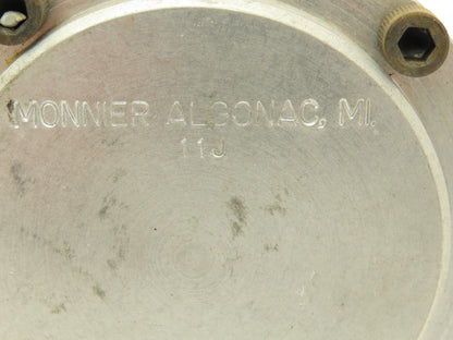 Monnier 116-5000-8 Pneumatic Pressure Regulator 10-130PSI 1"NPT T-Bar Adjustment