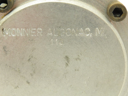 Monnier 116-5000-8 Pneumatic Pressure Regulator 10-130PSI 1"NPT T-Bar Adjustment