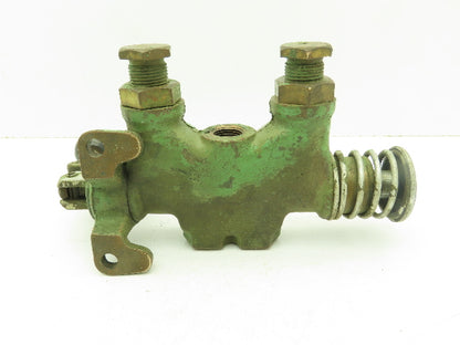 Valvair 15-38S-20 Manual 2-Pos Spring Lever Spool Valve 3/8" NPT