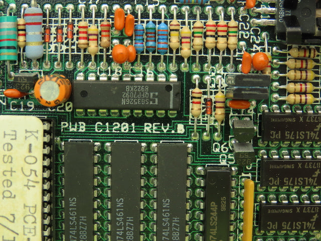 Curtis PWC-360-020 Romdisk PWB C1201 Rev B PCE Rom Disc Circuit Board