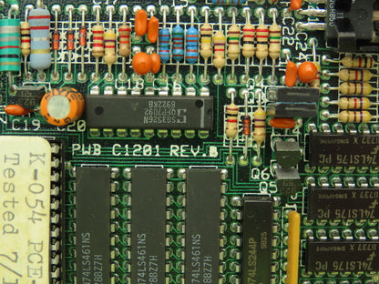 Curtis PWC-360-020 Romdisk PWB C1201 Rev B PCE Rom Disc Circuit Board