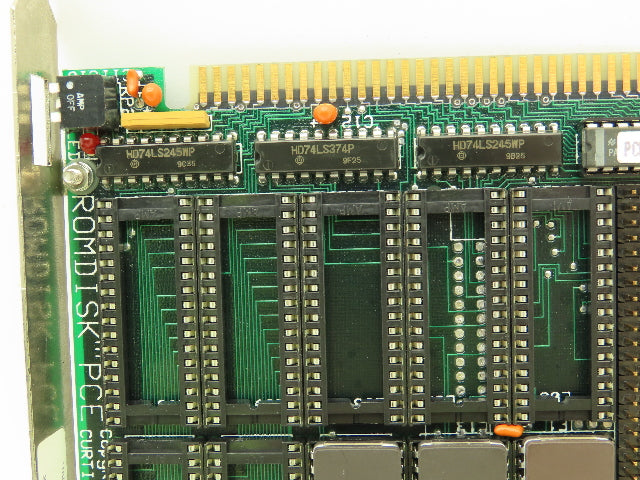 Curtis PWC-360-020 Romdisk PWB C1201 Rev B PCE Rom Disc Circuit Board