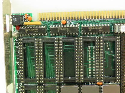 Curtis PWC-360-020 Romdisk PWB C1201 Rev B PCE Rom Disc Circuit Board