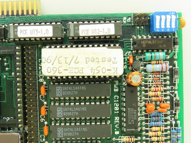 Curtis PWC-360-020 Romdisk PWB C1201 Rev B PCE Rom Disc Circuit Board
