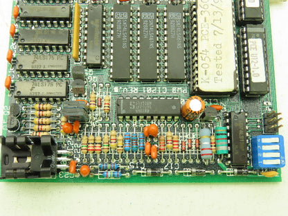 Curtis PWC-360-020 Romdisk PWB C1201 Rev B PCE Rom Disc Circuit Board