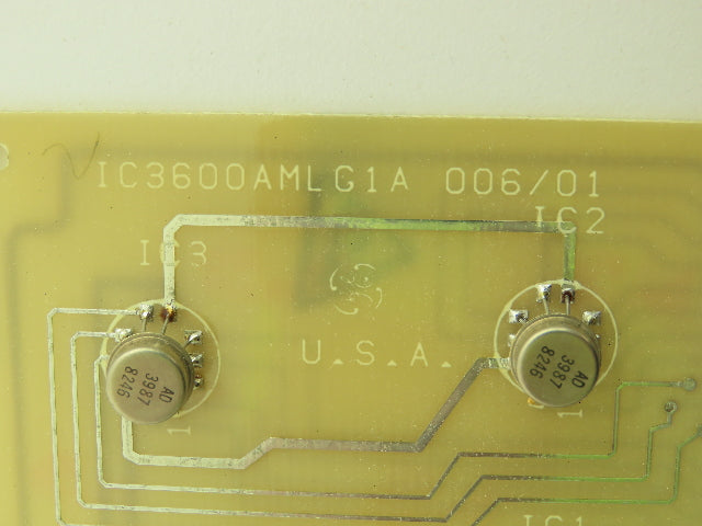 General Electric IC3600AMLG1A 006/01 GE Fanuc Multiplier Analog Divider PLC Card
