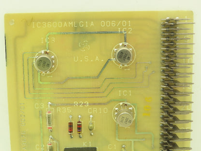 General Electric IC3600AMLG1A 006/01 GE Fanuc Multiplier Analog Divider PLC Card