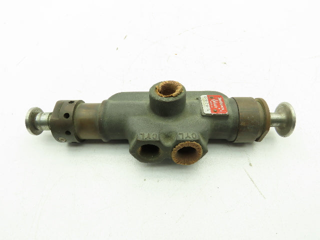 Bellows Valvair 92-48-3-0-23 Hand Operated Spool Valve 1/2" NPT Manual Return