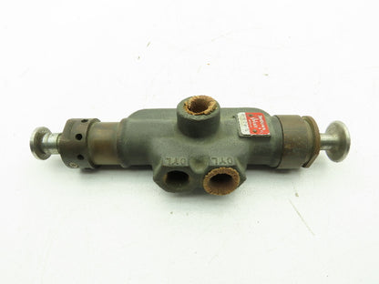 Bellows Valvair 92-48-3-0-23 Hand Operated Spool Valve 1/2" NPT Manual Return