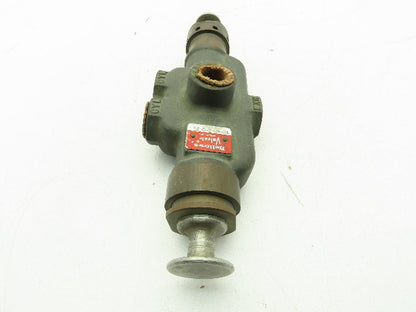 Bellows Valvair 92-48-3-0-23 Hand Operated Spool Valve 1/2" NPT Manual Return