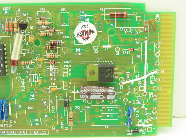 Panalarm 91AF1T24DC5ATD4EA1HD Lock in Sequencer Circuit Board PLC Alarm
