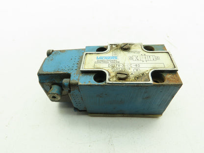 Vickers DG17V-3-0C-40 Hydraulic Manual Directional Control Valve Lever Operated