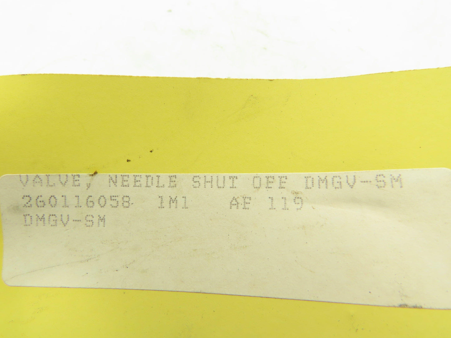 DMIC DGMV-SM Flow Control Needle Valve 1/8" NPT  Lot of 2