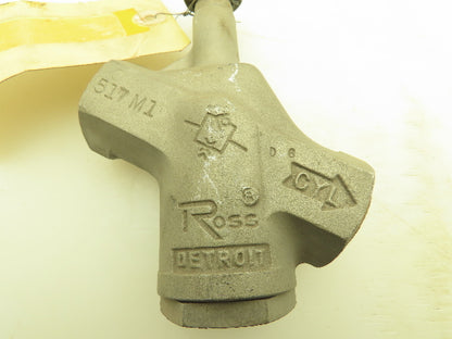 Ross 517M1 Pneumatic Threaded Exhaust Adjustable Flow Control Valve 1/2"NPT