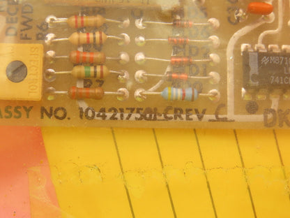 Altra 104217501-C Linear Accel Board ISP 0386