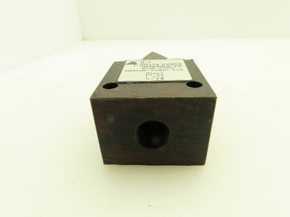 Delta Power 850050-17 Hydraulic Screw-In Cartridge Valve Block 3/8" NPT