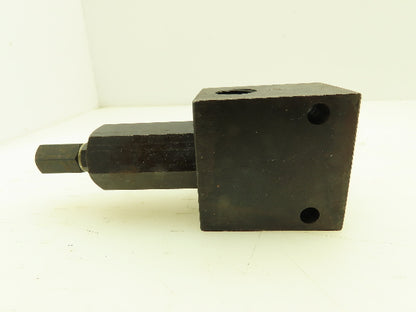 Delta Power 850050-17 Hydraulic Screw-In Cartridge Valve Block 3/8" NPT