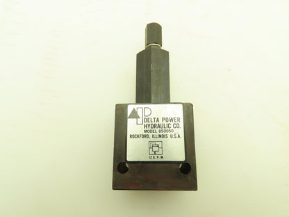 Delta Power 850050-17 Hydraulic Screw-In Cartridge Valve Block 3/8" NPT