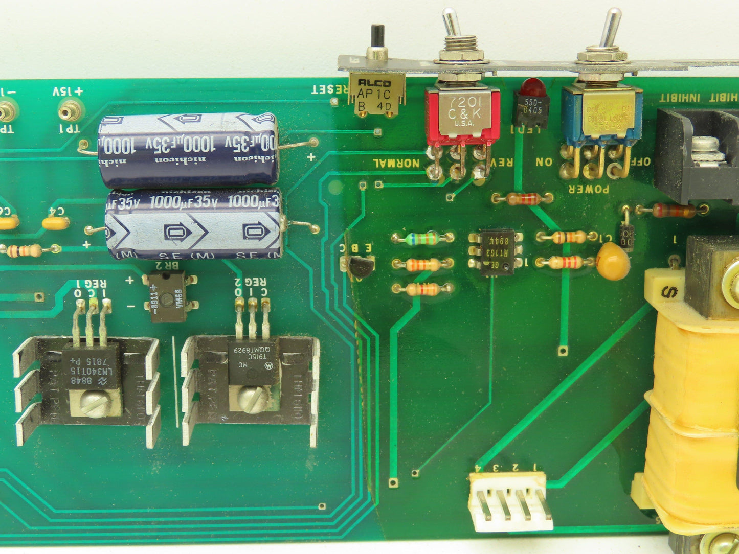 North American Mfg Electro Mechanical Controller Copley Controls Circuit Board