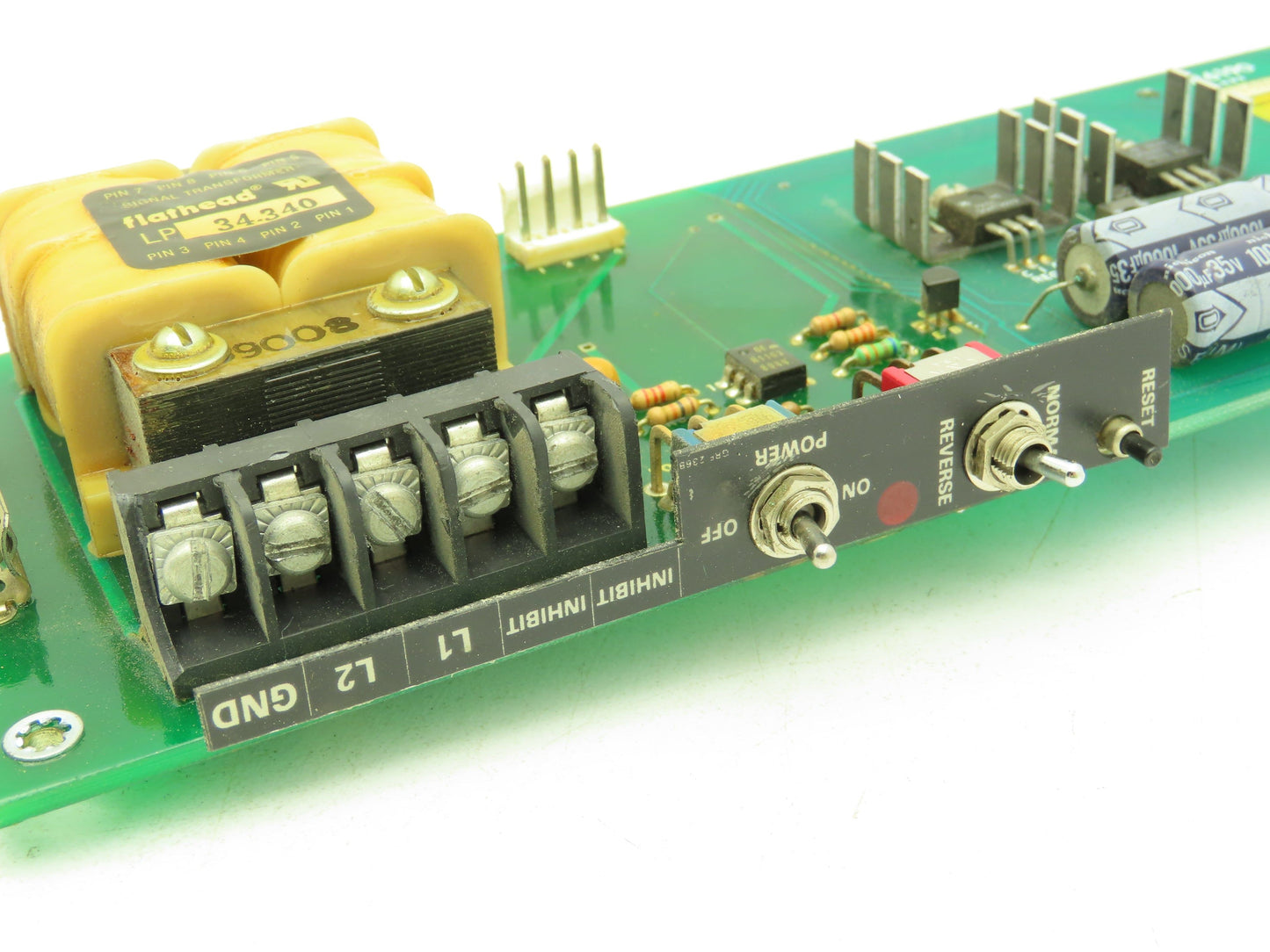 North American Mfg Electro Mechanical Controller Copley Controls Circuit Board
