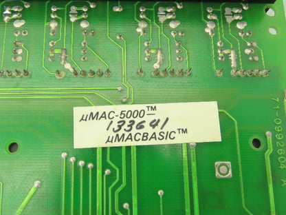 Umac 5000 Umacbasic Analog QMXAO Circuit Board MACBASIC MAC-5000