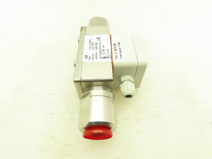 Kobold DF-0705B Paddle Wheel Flow Sensor 1/2" NPT 1450 PSI 5-20 VDC
