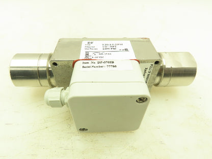 Kobold DF-0705B Paddle Wheel Flow Sensor 1/2" NPT 1450 PSI 5-20 VDC