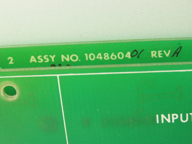 Fincor 104860201 104860902 Control Board Assembly Assy Rev B Pot Adj Circuit